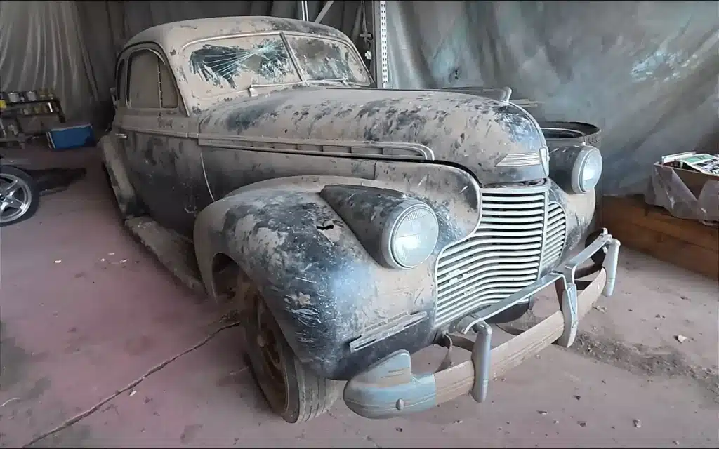 A 1940 Chevy Master has just been discovered after over 64 years in a barn lead