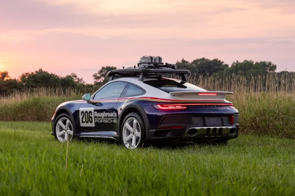A 2024 Porsche 911 Dakar with just 48 miles on the clock is currently available for sale