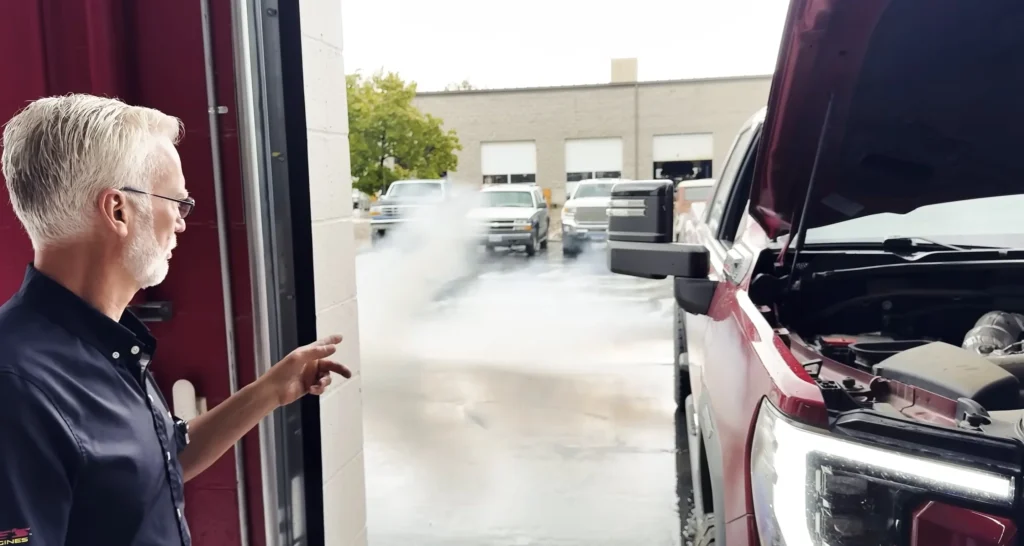 A GMC 2500 owner in Utah made a very expensive with his diesel truck