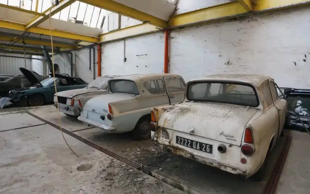A YouTuber accidentally found an abandoned warehouse in Belgium full of classic cars