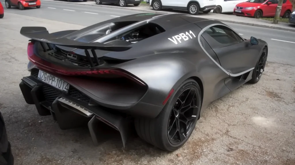 A YouTuber managed to capture some footage of Mate Rimac testing the Bugatti Tourbillon somewhere in the middle of nowhere in Croatia