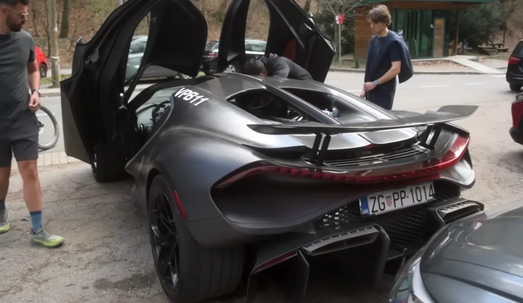 A YouTuber managed to capture some footage of Mate Rimac testing the Bugatti Tourbillon somewhere in the middle of nowhere in Croatia