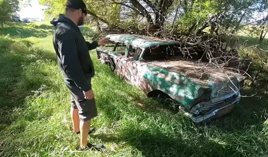 Abandoned Chevys and Fords