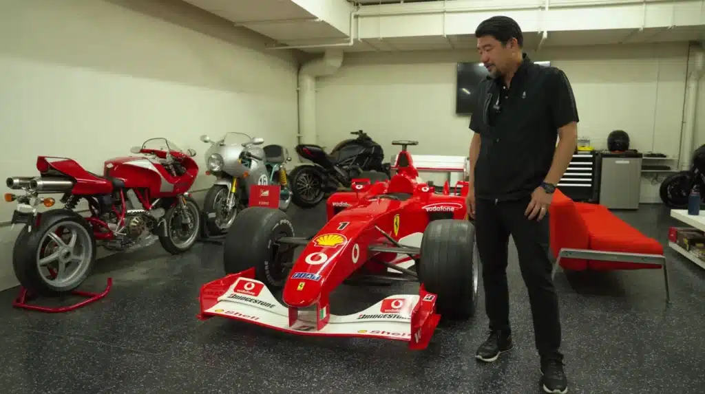 Prolific car collector has the most impressive Ferrari car collection it blows minds