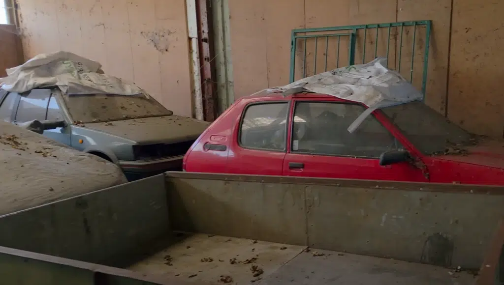 Rare sports cars discovered on abandoned British estate