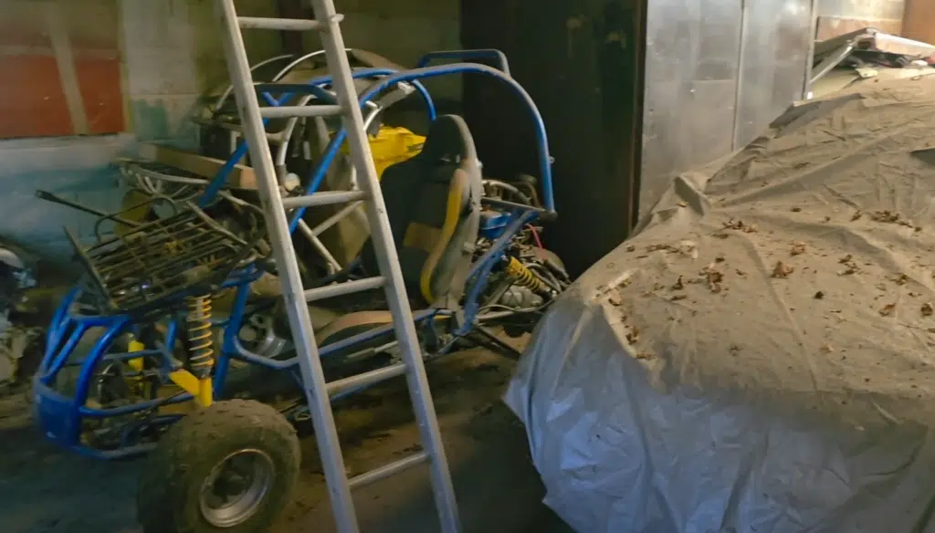 Rare sports cars discovered on abandoned British estate