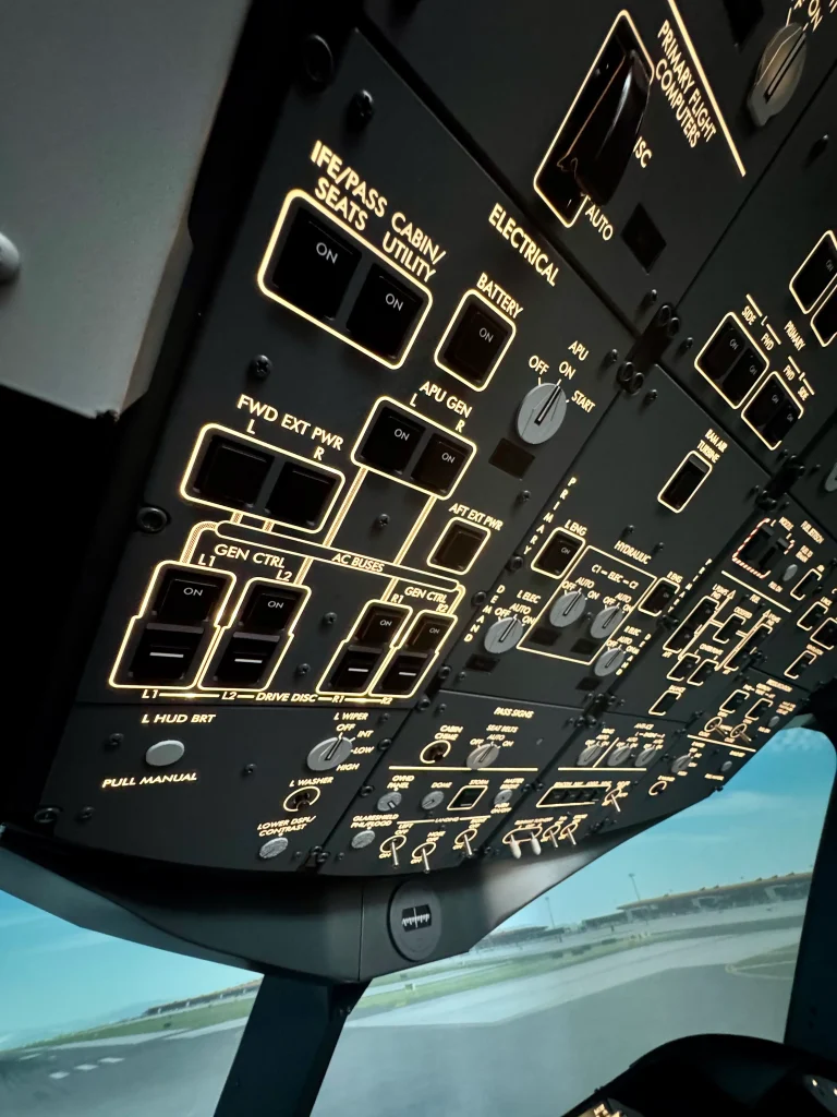 A guy with zero experience tried a Boeing 787 Dreamliner flight simulator for the first time, and the result was surprising