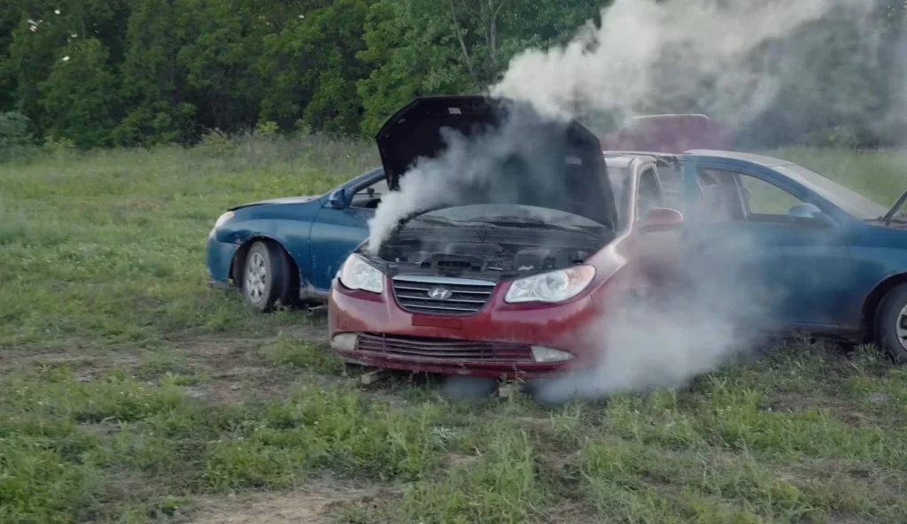 A long time ago, the Top Gear team glued two cars together to create a two-sided car