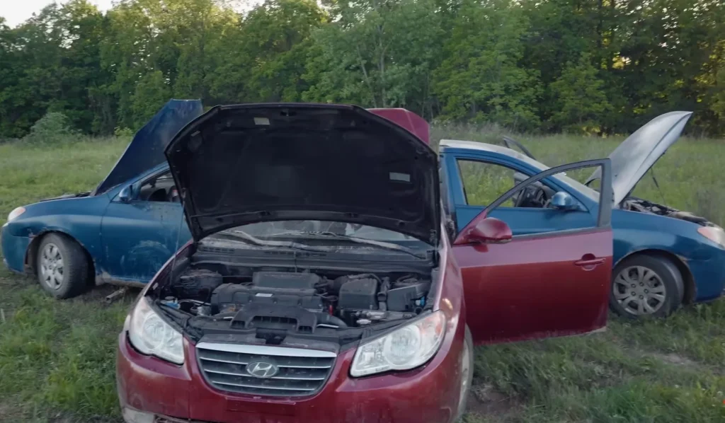 A long time ago, the Top Gear team glued two cars together to create a two-sided car