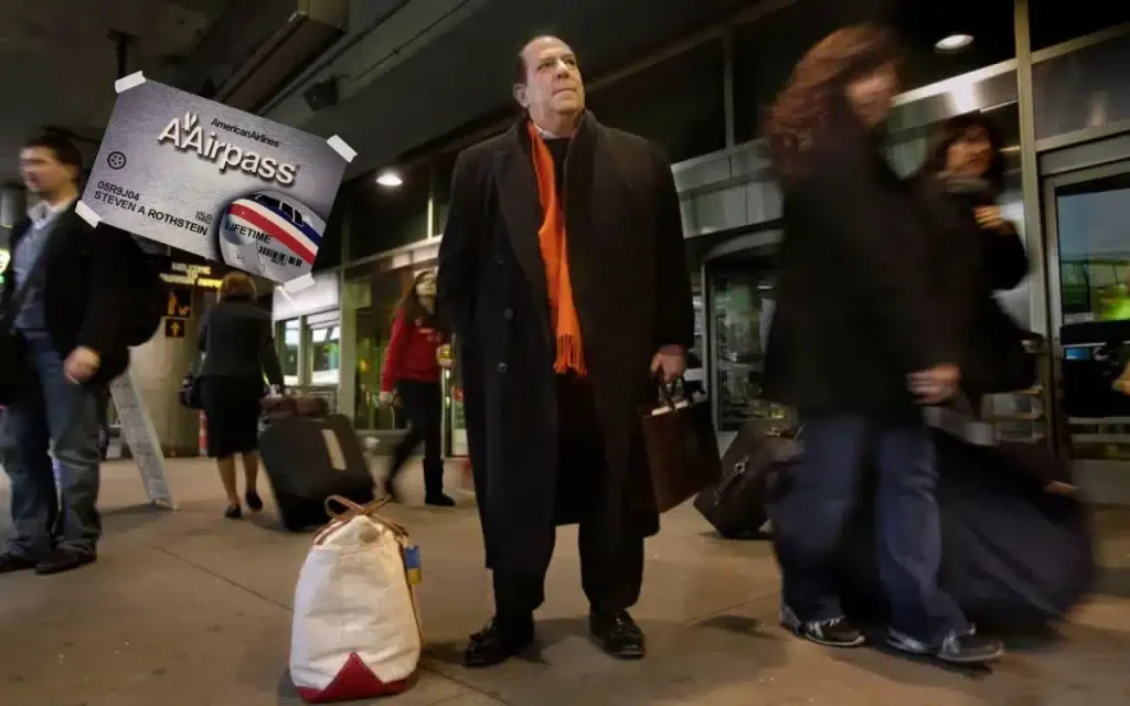A man called Steven Rothstein spent $250,000 to buy an American Airlines lifetime first-class ticket that eventually got him in trouble