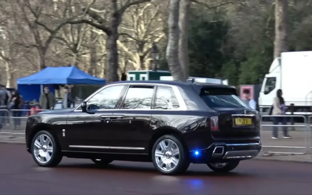 King Charles III $410K Rolls-Royce Cullinan Series II luxury SUV gifted to him by King of Bahrain makes its debut with the Royal Family