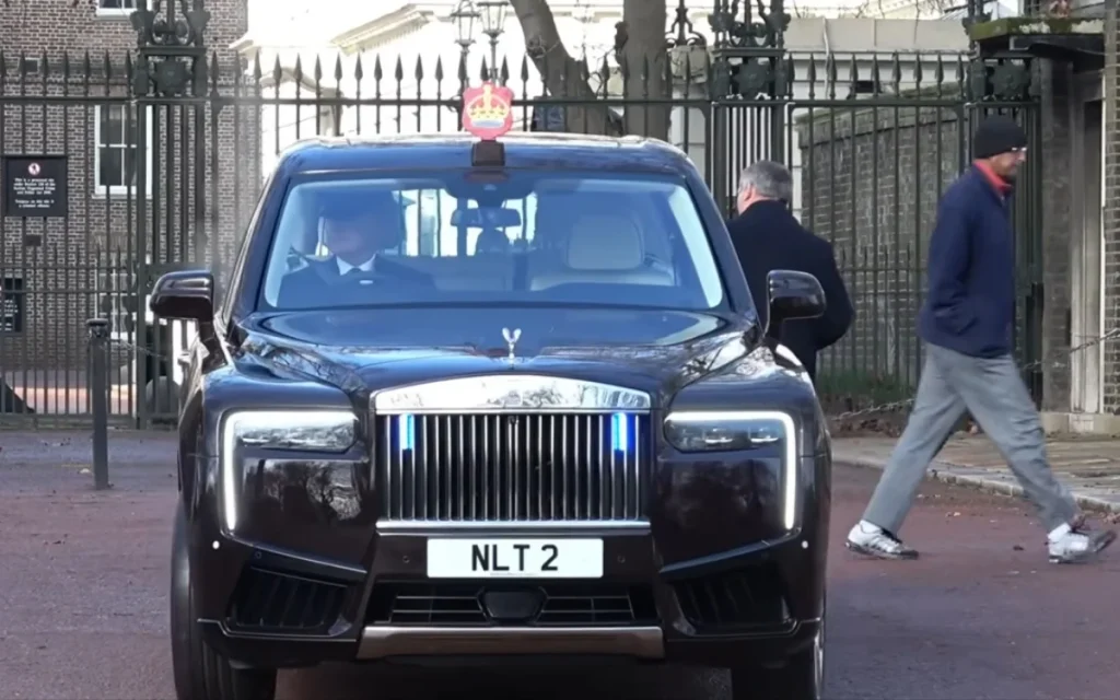 King Charles III's $410K Rolls-Royce Cullinan Series II gifted to him by King of Bahrain makes its debut with a special number plate