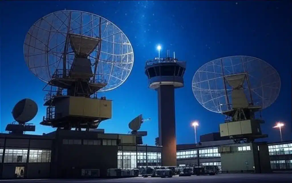 A new study shows that airport radars could potentially act as beacons and could be detected by aliens light years away