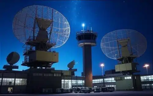 A new study shows that airport radars could potentially act as beacons alerting aliens light years away to out presence