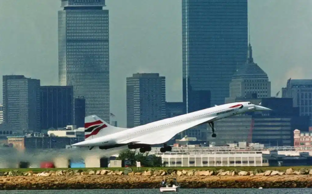 A passenger on Concorde filmed the supersonic aircraft at takeoff and it looks unlike anything else