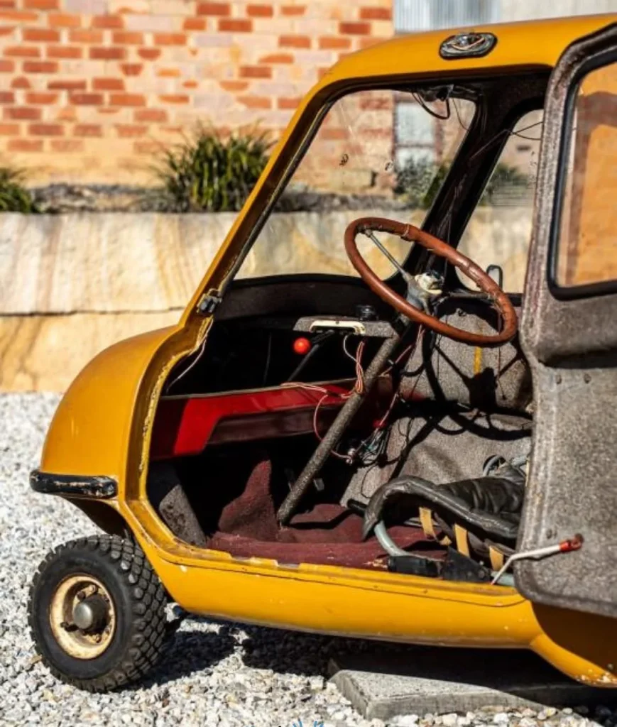 A rare example of the Peel P50, the world's smallest car, just sold for $55,000