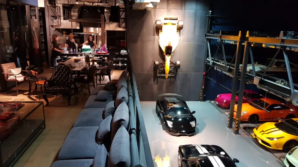 A real estate developer in Thailand showed his entire car collection to Supercar Blondie - aka Alex Hirschi - and it's quite something