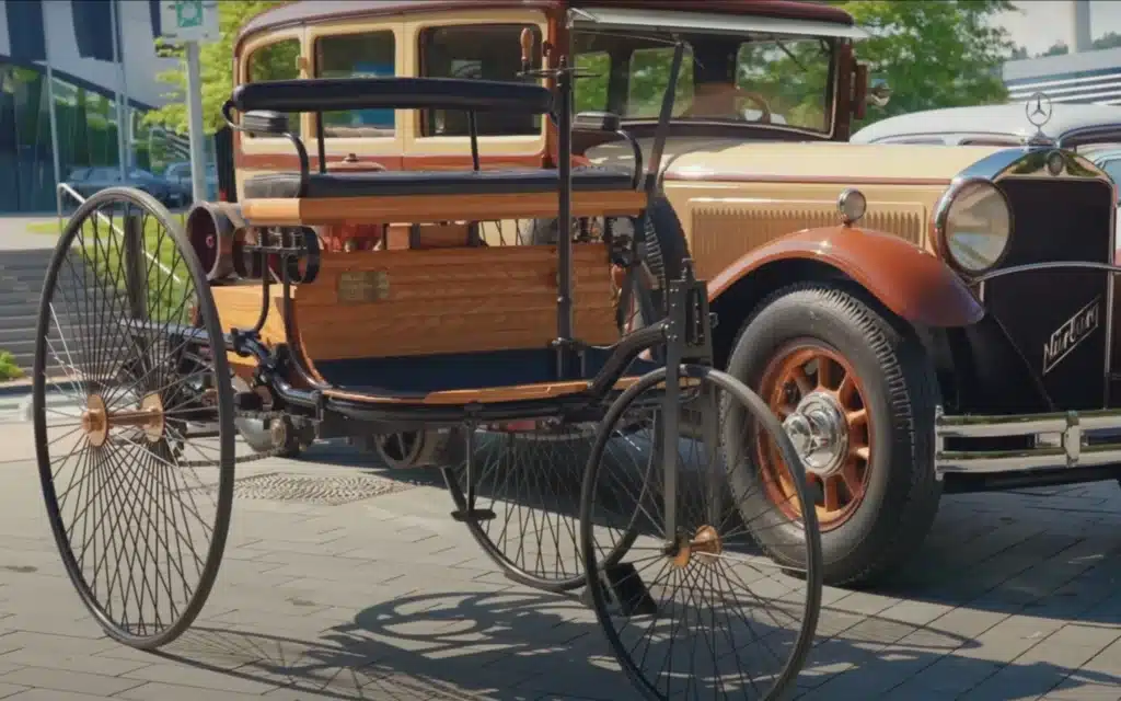 A tech YouTuber called Mrwhosetheboss tested 140 years of Mercedes-Benz cars, including the 1889 Benz Patent Motorwagen