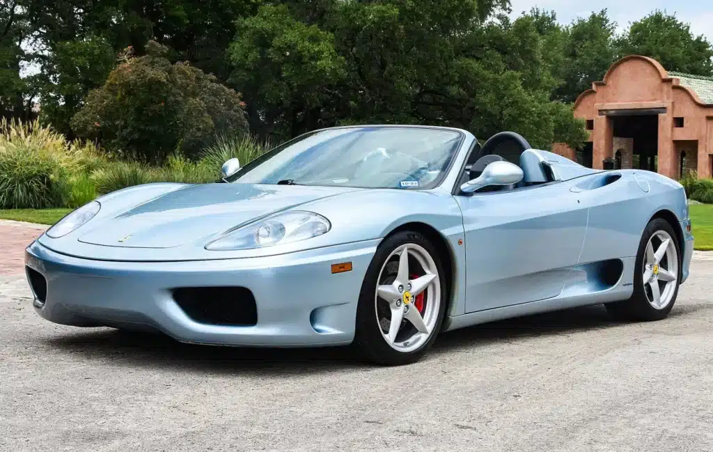 This low mileage Ferrari 360 Spider with a rare gated manual is now for sale, offering a clean example of a modern classic in collector-grade condition