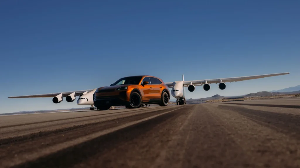 A while back, a Porsche Cayenne S Diesel successfully towed an Airbus A380 weighing 285 tonnes, setting a new Guinness World Record in the process