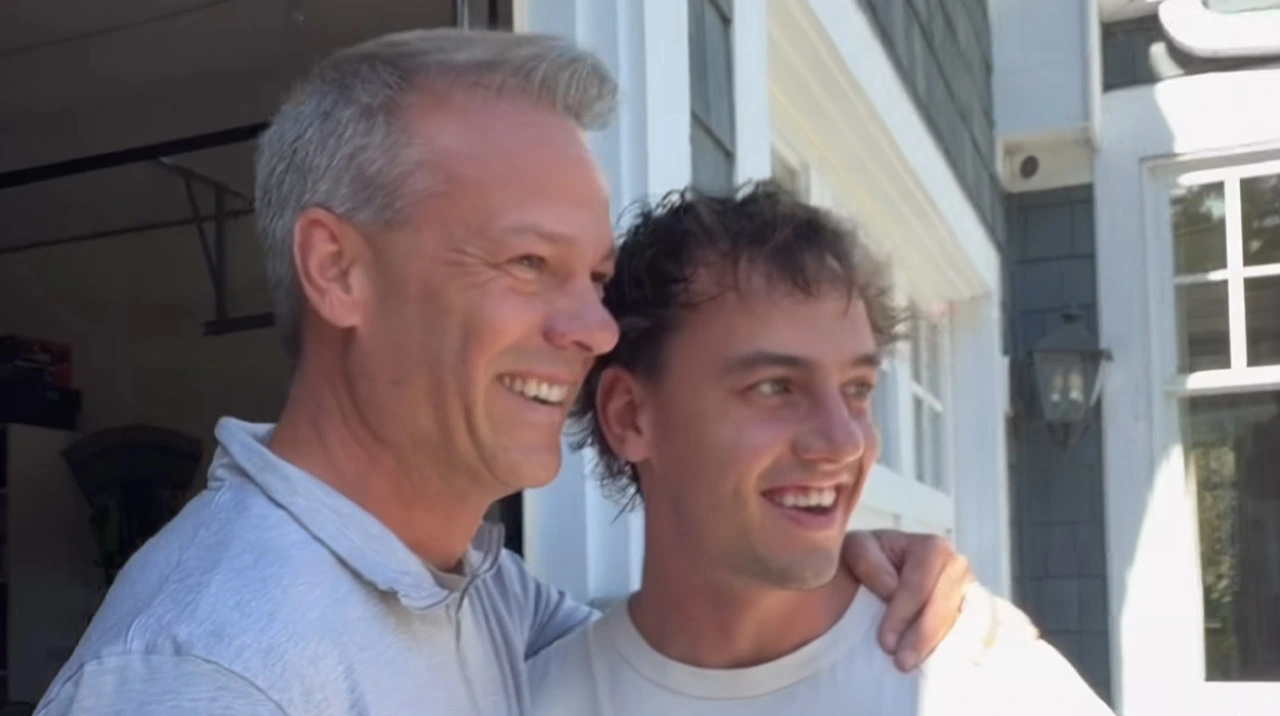 LA man bought his dad a Ferrari for his birthday and 3 years later he returned the favor with an even bigger surprise
