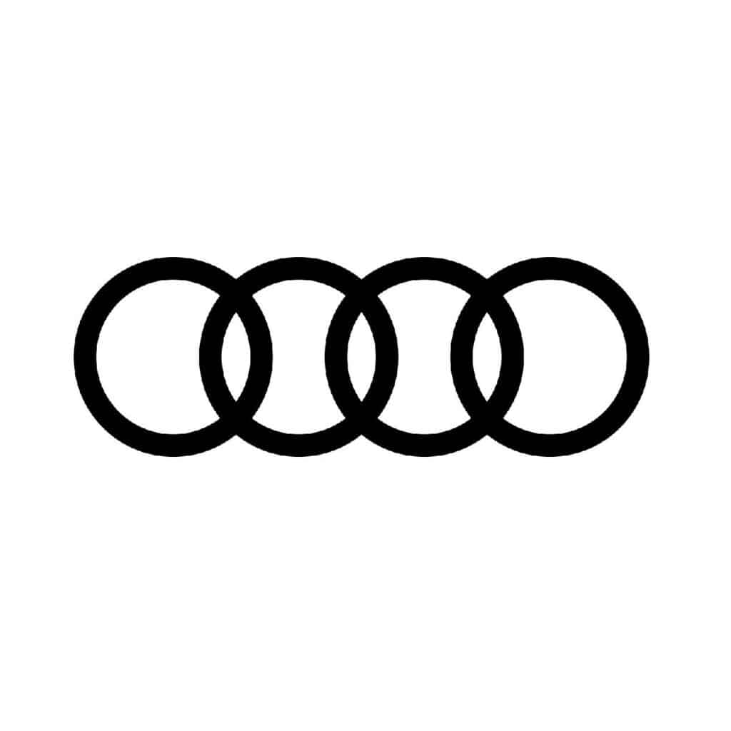 This is why Audi logo has four interlocked rings