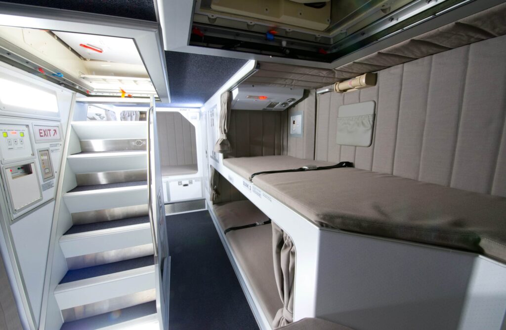 Inside the secret rooms on planes where passengers aren't allowed to go