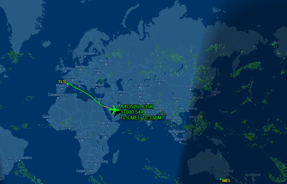 Most tracked flight in the world is this Airbus A350-1000ULR and this is why everyone is watching it
