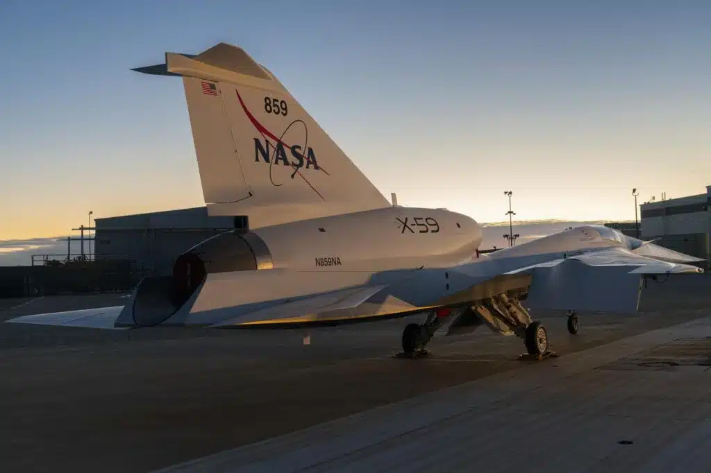 NASA finished tests on X-59 supersonic plane for late 2025