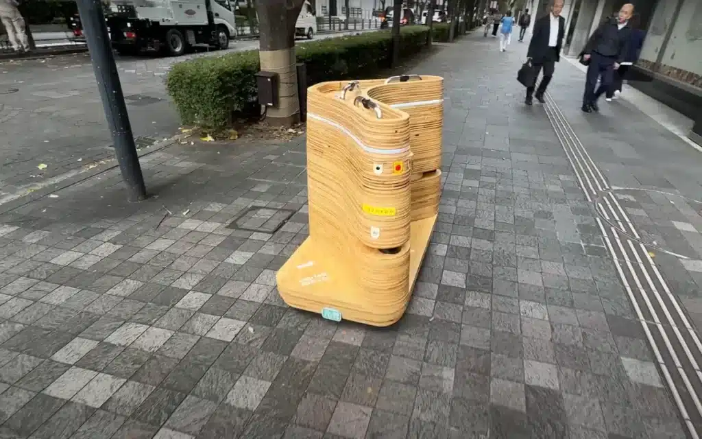 Self-driving AI Taxi in Japan