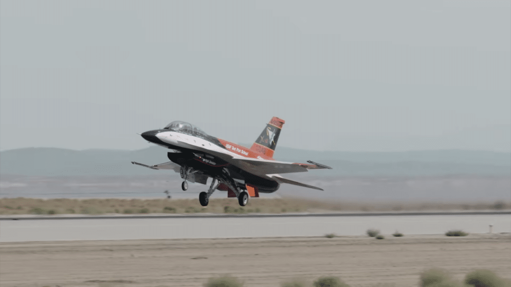 US Air Force trialing self-piloted F-16 fighter