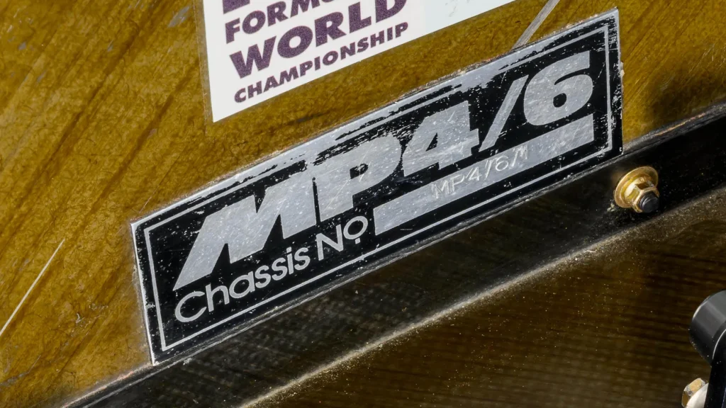 Ayrton Senna's McLaren MP4/6 is officially heading to auction - and it is one of the most iconic F1 cars of all time