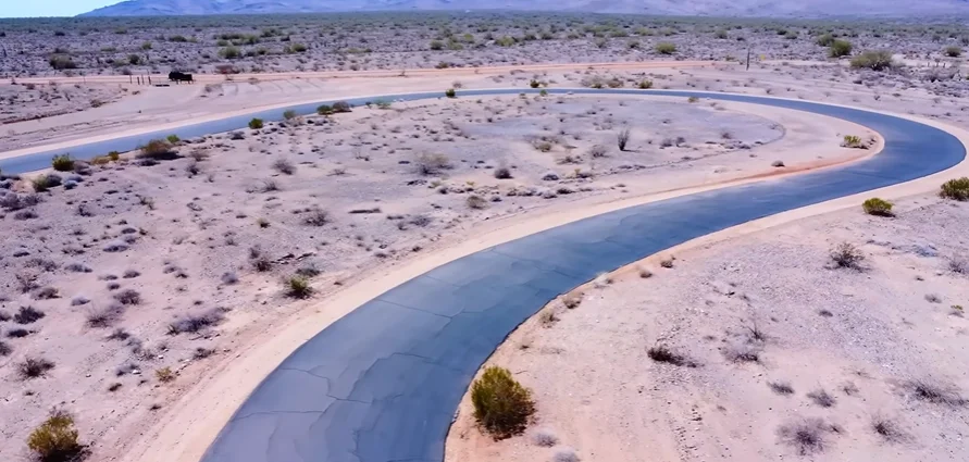 Drone footage reveals deserted Arizona racetrack 30 miles from paved roads that’s been forgotten for years