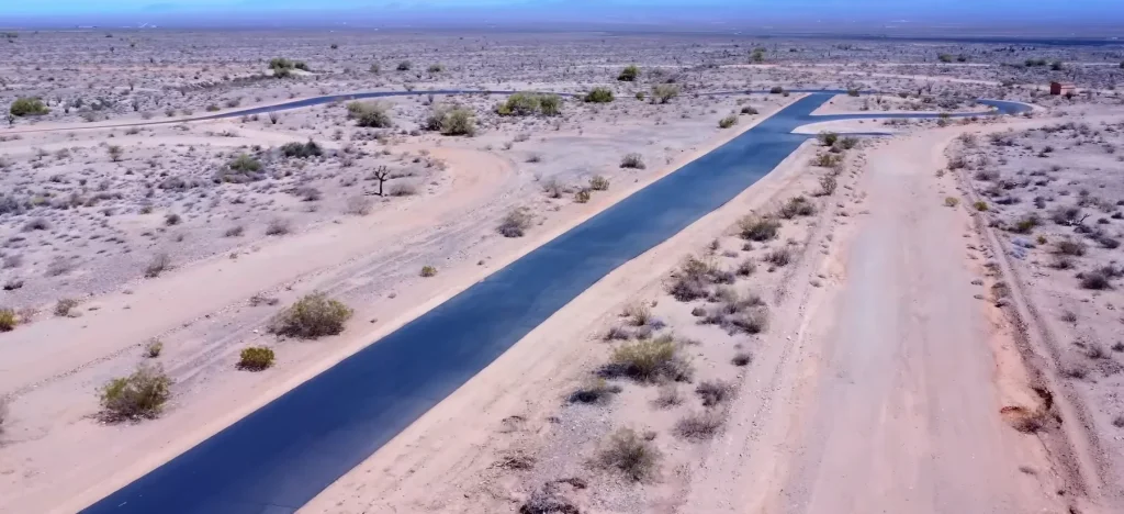 Drone footage reveals deserted Arizona racetrack 30 miles from paved roads that’s been forgotten for years