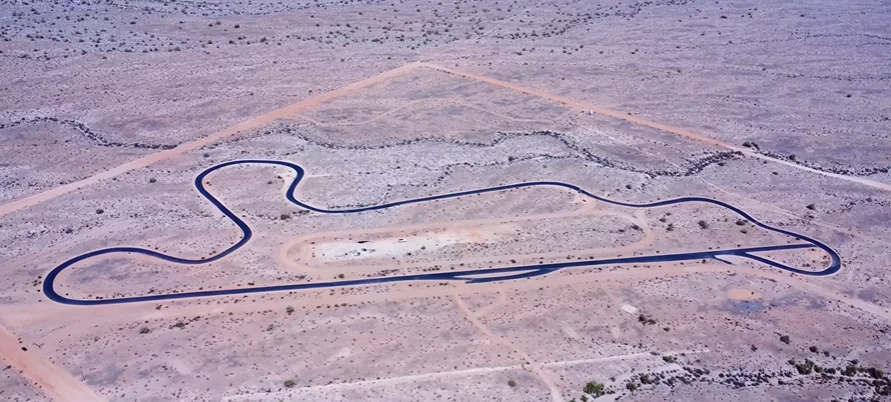 Drone footage reveals deserted Arizona racetrack 30 miles from paved roads that’s been forgotten for years