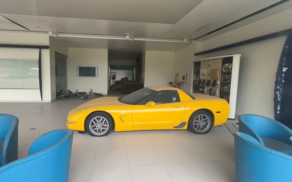 An abandoned supercar dealership in China, hiding models from Ferrari, Chevrolet, and Porsche, left this Los Angeles man completely baffled