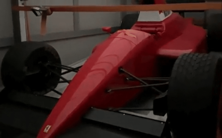 Abandoned Ferrari Formula 1 Car