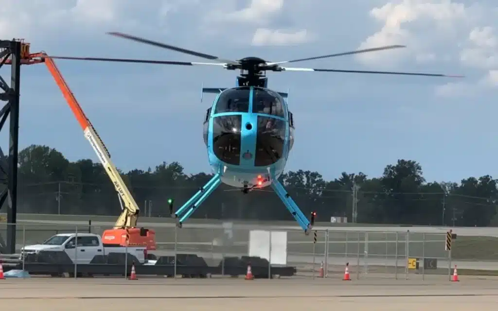 Restored Abandoned Helicopter