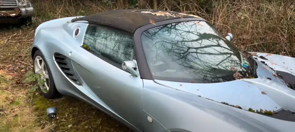 Derelict house - Mercedes Lotus discovered