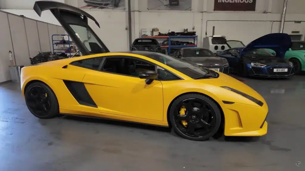 Abandoned Lamborghini Gallardo supercar restored to full working order