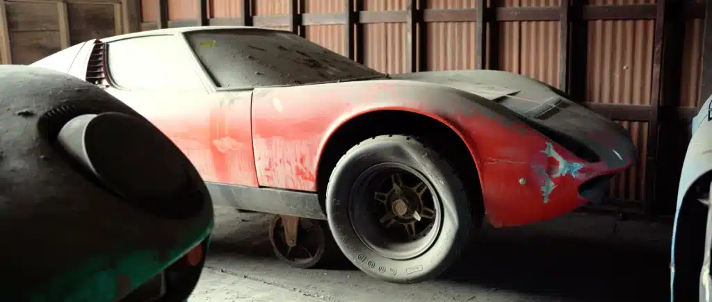 Abandoned Lanborghini Miura