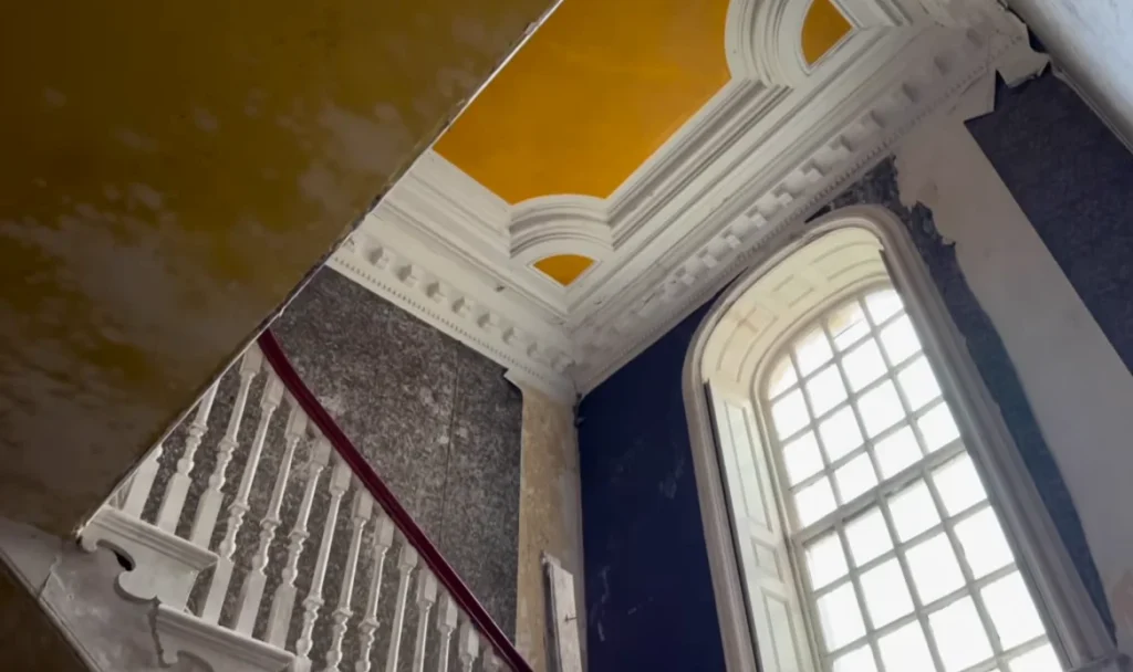 Man explores 'time capsule' abandoned mansion that still has cars in the bushes, including a Porsche 911 Carrera 4