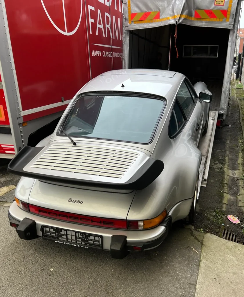 abandoned Porsche