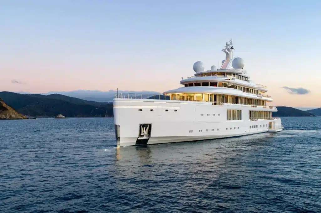 This $270m mega-yacht has never sailed and it’s already falling apart like a shipwrecked dream