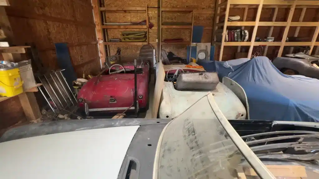 Cars found in Michigan barn