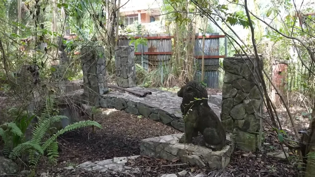 Explorers find an entire street of completely abandoned luxury mansions and there's a total mystery over who owned them