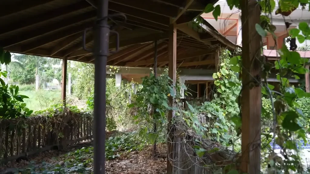 Explorers find an entire street of completely abandoned luxury mansions and there's a total mystery over who owned them