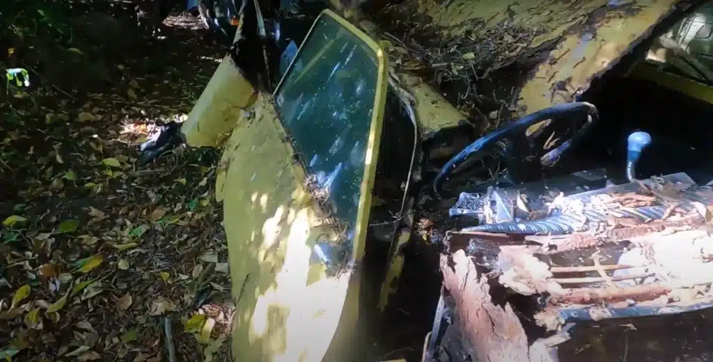 Man discovers abandoned property hidden from civilization that's littered with crumbling classics