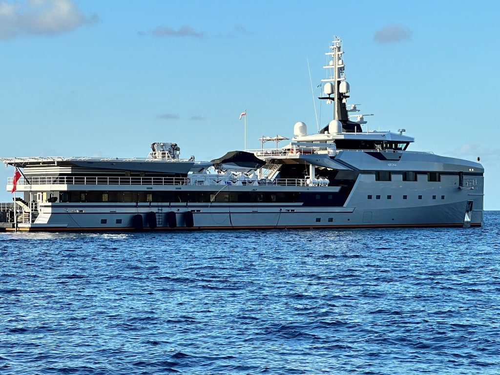 Where Jeff Bezos just docked his $500M superyacht is set to save him millions on maintenance for the 417ft titan