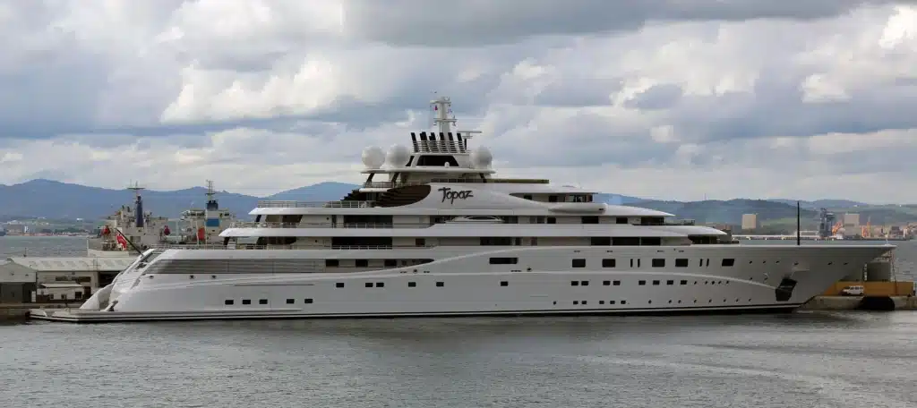 Abu Dhabi royal Sheikh Mansour owns a superyacht fleet, including Flying Fox, worth around $1.5 billion in total